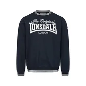 LONSDALE Majica Clifton mornarska/bela