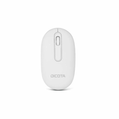 Dicota BT/2.4G DESKTOP/Office/Optical/1 600 DPI/Wireless USB + Bluetooth/White