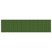 Vidaxl Ograja za balkon z listi Zelena 600 x 150 cm