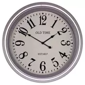 Autronic Stenska ura Wall clock - diameter 58 cm, MDF, glass and metal frame, OLD TIME (HA1757)