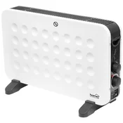 Home Elektricna grejalica panelna sa ventilatorom FK 345 Turbo, 2000W, Bela