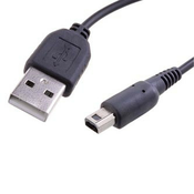 Avacom USB kabel (2.0), USB A muški - Nintendo 3DS muški, 1.2m, okrugli, crni