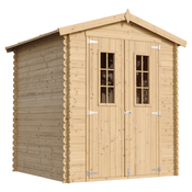 Timbela Lesena vrtna lopa - 186x196xH218 cm/ 2,82 m2 - Vrtna hiša brez podov - TIMBELA M320C, (21780522)