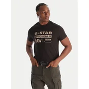 G-Star Raw Majica Originals D25969-C506 1214 Črna Regular Fit