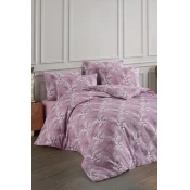Aberto Design Komplet posteljina Diego, 195x220 cm, 200x240 cm, Ljubicasta