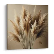 Slika nežna stebla pampas trave - 30x30
