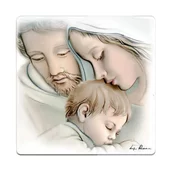 shumee Podoba svete družine naslikana na les | Velikost: 12x12 cm | Šifra: ES0517513