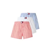 Tommy Hilfiger Underwear Boksarice Heritage mornarska/pastelno modra/svetlo rdeča/bela