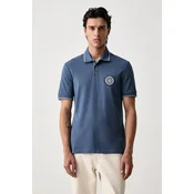 Armani Exchange polo majica moška bombažna
