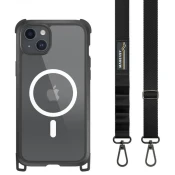 SWITCHEASY Odyssey M + remen stražnje korice iPhone 15 Plus providno