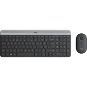 Logitech MK470 Slim - US Bežicni set tastatura i miš 920-009204