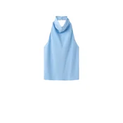 MANGO Top DALIAS svetlo modra