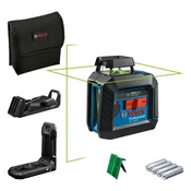 Bosch GLL 2-20 G samonivelišuci linijski laser 360° + tašna - zeleni zrak