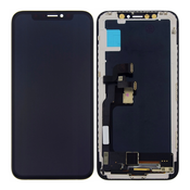 Apple iPhone X - LCD zaslon + steklo na dotik + okvir Hard OLED FixPremium