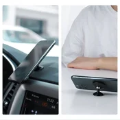 WOZINSKY 360 magnetski držač za telefon u automobilu za nadzornu ploču, crni