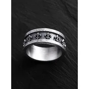 REYTEL Prstan FLEUR DE LIS srebrna