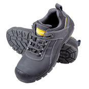 ČEVLJI NUBUCK ČRNO-RUMENI S3 SRC 45