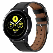 BStrap Leather Italy pašček za Garmin Venu 2 Plus, black