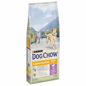2x14kg Purina Dog Chow Complet/Classic z jagnjetino hrana za pse