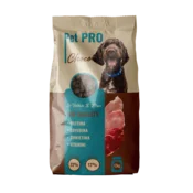 PET PRO Kompletna suva hrana za odrasle pse Choco sa govedinom i svinjetinom, 12 kg
