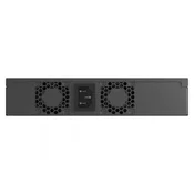 Qnap QSW-3216R-8S8T 8-portni 10Gb SFP+ RJ45 switch, polurack 1U