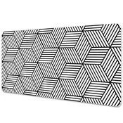 Decormat Namizna podloga Geometric cubes 120x60 cm