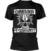 Corrosion Of Conformity Majica Skull Logo Unisex Black M