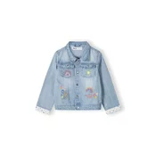 MINOTI Prehodna jakna moder denim/rumena/oranžna/roza