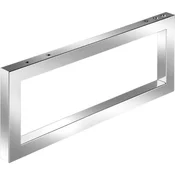 Konzola stenska za brisače 200 x 480 mm jeklo krom sijaj
