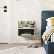 HANAH HOME Nocni stocic Treo Ash Green
