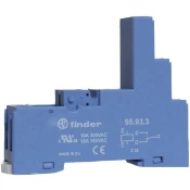 Finder Relejno podnožje 1 KOS Finder 95.93.3 Finder 40.51, Finder 40.52, Finder 40.61, Finder 40.62 (DxŠxV) 81.9x15.5x64.8 mm