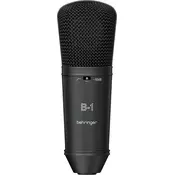 Behringer B-1 Dark Edition Kondenzatorski studijski mikrofon (Kot novo)