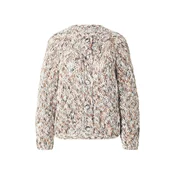 Rich & Royal Pletena jopa Cardi svetlo rjava/jelka/svetlo oranžna/bela