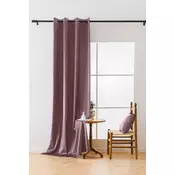 Ljubki dom Svetlo vijolična zatemnitvena zavesa VELVET 140x270 cm Za obesiti: Trak za nabiranje