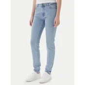 Guess Jeans Jeans hlače W4YA92 D5CB3 Modra Slim Fit