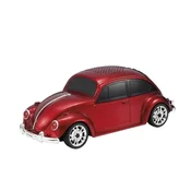 Bluetooth Zvucnik VW Beetle | 5W | USB, SD, FM Radio | Crveni | TORIMA