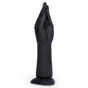 b-Vibe Vibrating Silicone Fisting Dildo Black