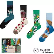 Socks & Friends set čarapa 4/1 funny wild ( 3436 )