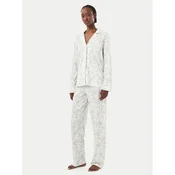 LAUREN RALPH LAUREN Pižama ILN92540 Svetlo modra Regular Fit