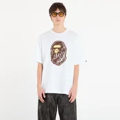 Majice BAPE x FOOTSHOP - Scribble Ape Tee White L