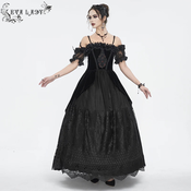 Ženska obleka DEVIL FASHION - Black Gothic - ESKT04501