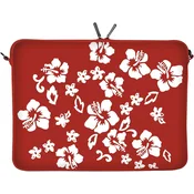 Futrola za laptop 15.6 RED FLOWER, crveno