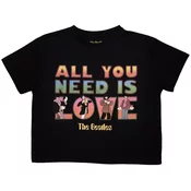 The Beatles Majica Yellow Submarine AYNIL Stacked Ladies Black L