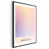 shumee Plakat - Mirni drift - Nežni pastelni odtenki ustvarjajo harmonično celoto