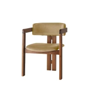 Hanah Home Trpezarijska stolica 58x76x49cm Orah
