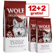 Wolf of Wilderness Senior Green Fields - janjetina - 12 kg