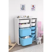 HANAH HOME Višenamenska polica Zen 2D2K6U White Blue