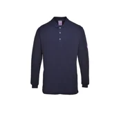 Portwest Polo majica sa dugim rukavima fr10 - vatrootporna antistatik, teget, vel. xxl ( 63547 )