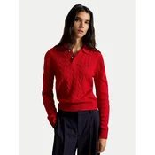 Polo Ralph Lauren Pulover 211972132501 Rdeča Regular Fit