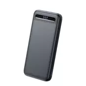 Power bank Mcdodo Star Series MC-3881 10000 mAh - 22.5 W, 2x USB-A, USB-C, digitalni zaslon - črn